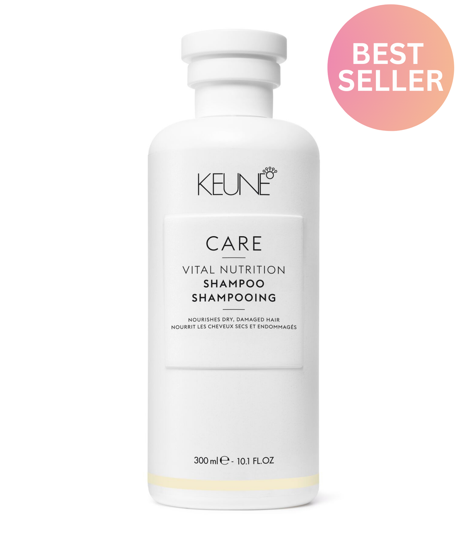 Keune Care Vital Nutrition Shampoo : Shampooing hydratant pour cheveux secs. Soins capillaires essentiels pour des cheveux plus sains et plus forts.