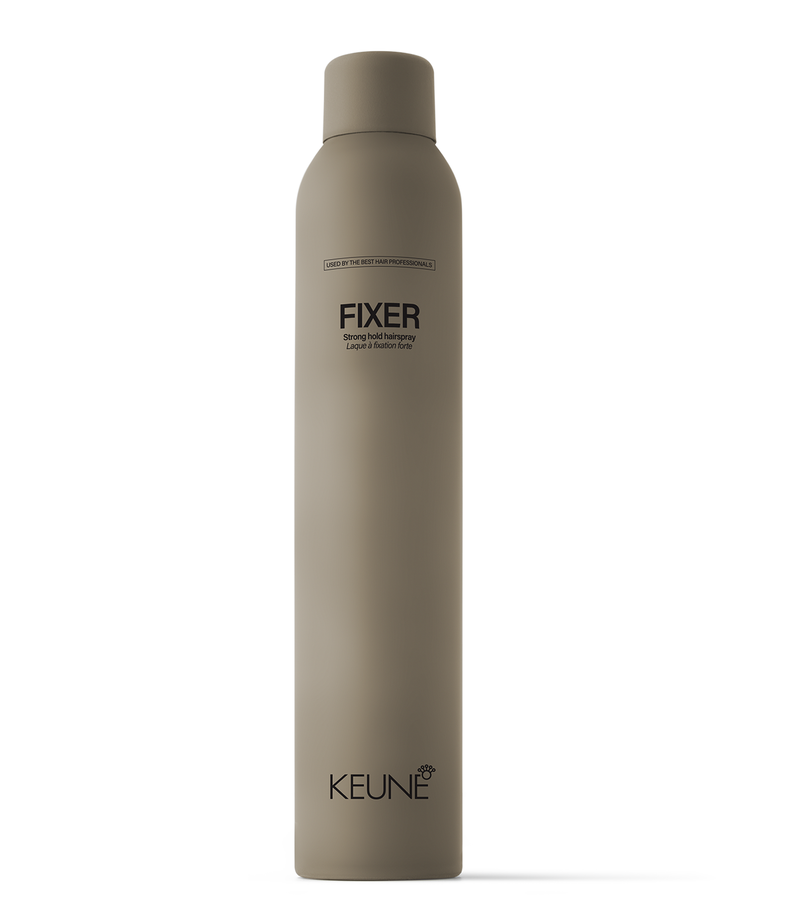 Keune Fixer: Haarspray für starken Halt und spektakuläre Frisuren, verleiht Glanz und schützt vor Feuchtigkeit.