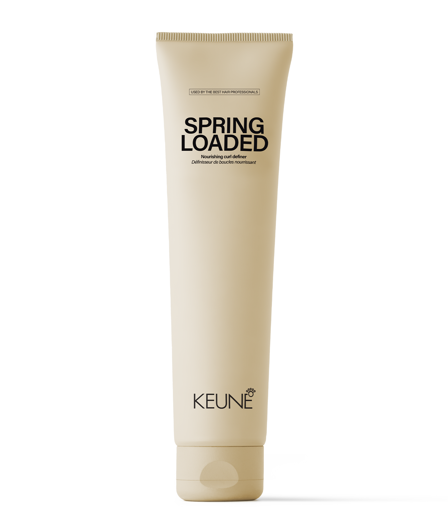 Keune Spring Loaded - Curl Cream: Pflegende Formel für perfekt definierte Locken, spendet Feuchtigkeit und stärkt Locken.